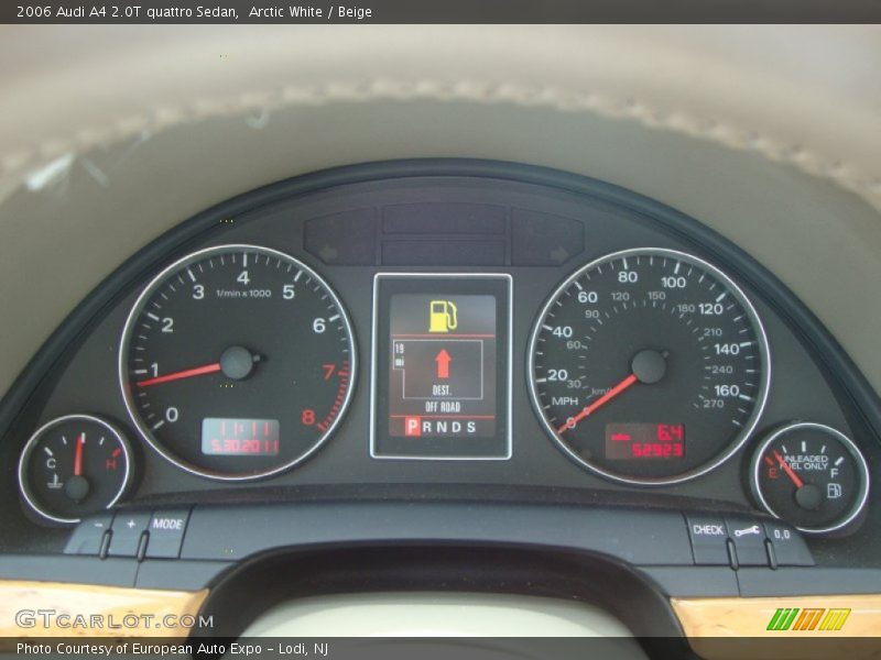 Arctic White / Beige 2006 Audi A4 2.0T quattro Sedan