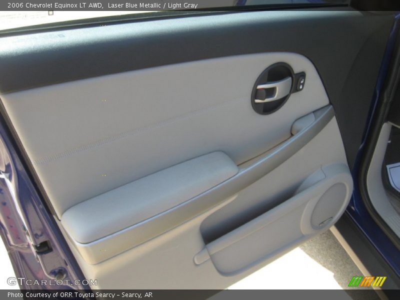 Laser Blue Metallic / Light Gray 2006 Chevrolet Equinox LT AWD