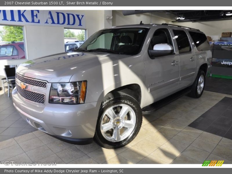 Silver Birch Metallic / Ebony 2007 Chevrolet Suburban 1500 LT