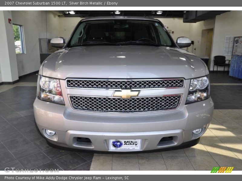 Silver Birch Metallic / Ebony 2007 Chevrolet Suburban 1500 LT