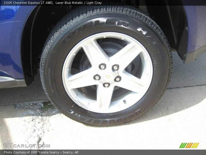 Laser Blue Metallic / Light Gray 2006 Chevrolet Equinox LT AWD