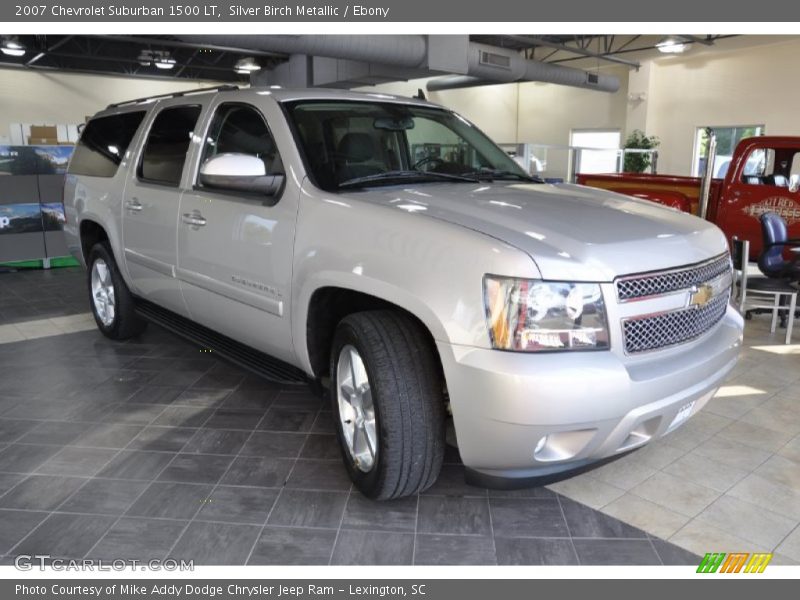 Silver Birch Metallic / Ebony 2007 Chevrolet Suburban 1500 LT