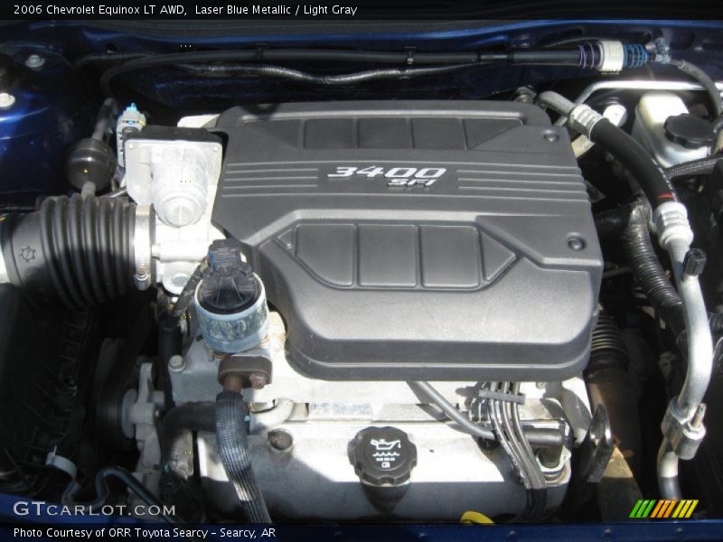 Laser Blue Metallic / Light Gray 2006 Chevrolet Equinox LT AWD