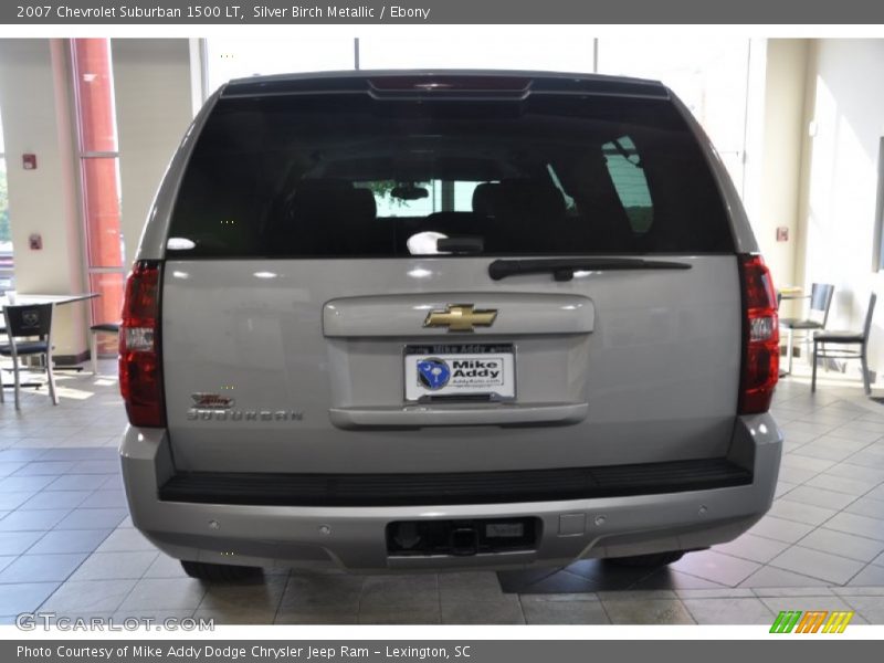 Silver Birch Metallic / Ebony 2007 Chevrolet Suburban 1500 LT