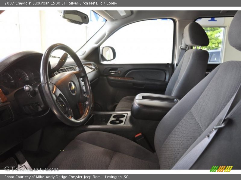 Silver Birch Metallic / Ebony 2007 Chevrolet Suburban 1500 LT