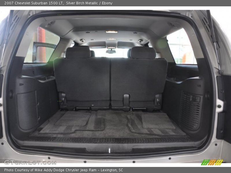 Silver Birch Metallic / Ebony 2007 Chevrolet Suburban 1500 LT