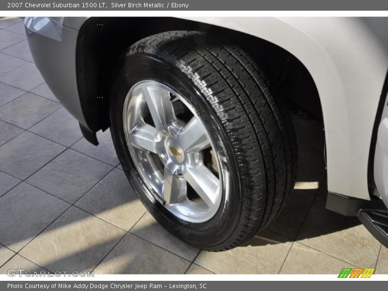 Silver Birch Metallic / Ebony 2007 Chevrolet Suburban 1500 LT