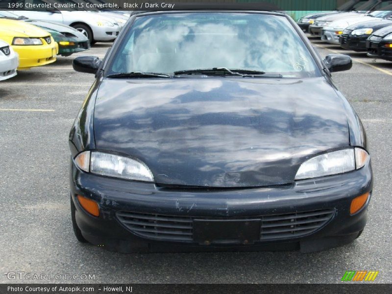 Black / Dark Gray 1996 Chevrolet Cavalier LS Convertible
