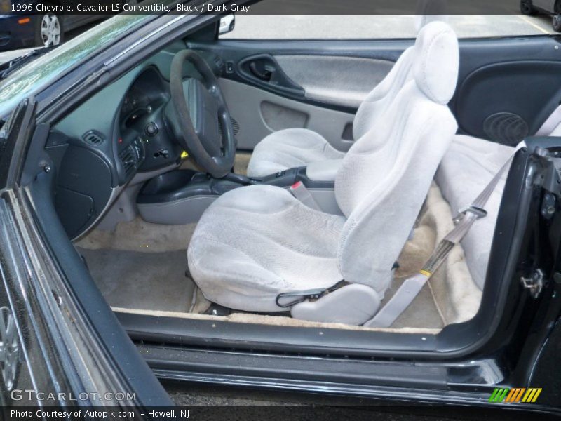  1996 Cavalier LS Convertible Dark Gray Interior