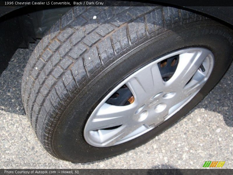 Black / Dark Gray 1996 Chevrolet Cavalier LS Convertible