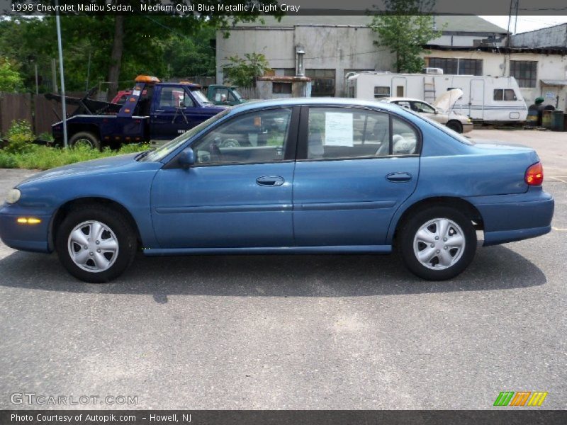  1998 Malibu Sedan Medium Opal Blue Metallic