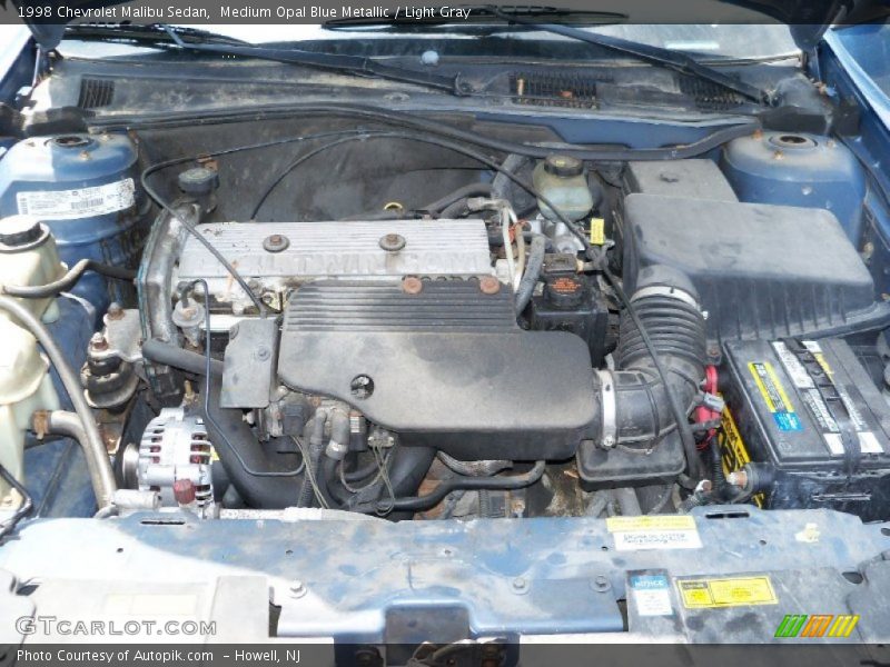  1998 Malibu Sedan Engine - 2.4 Liter OHV 8-Valve 4 Cylinder