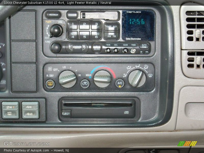 Light Pewter Metallic / Neutral 1999 Chevrolet Suburban K1500 LS 4x4