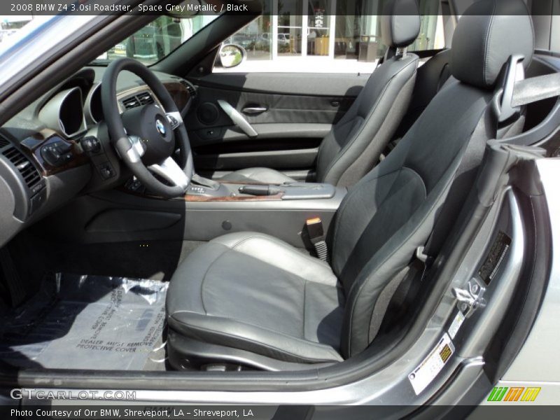  2008 Z4 3.0si Roadster Black Interior