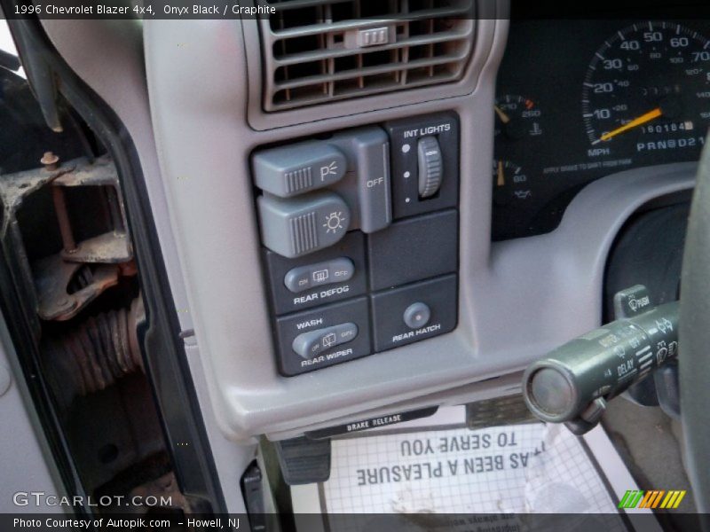 Onyx Black / Graphite 1996 Chevrolet Blazer 4x4