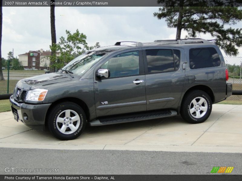 Smoke Gray / Graphite/Titanium 2007 Nissan Armada SE