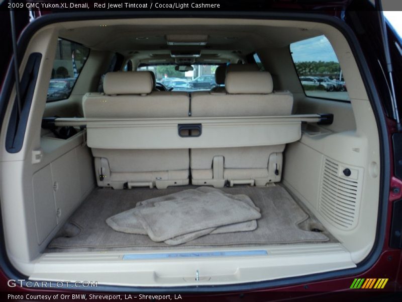 Red Jewel Tintcoat / Cocoa/Light Cashmere 2009 GMC Yukon XL Denali