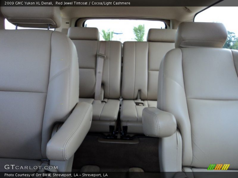 Red Jewel Tintcoat / Cocoa/Light Cashmere 2009 GMC Yukon XL Denali