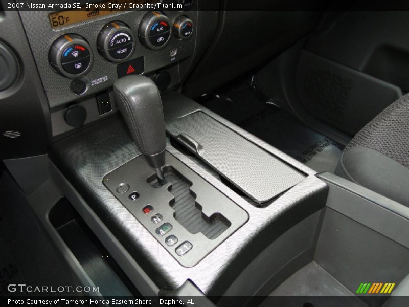  2007 Armada SE 5 Speed Automatic Shifter
