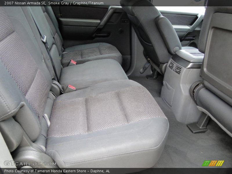 2007 Armada SE Graphite/Titanium Interior