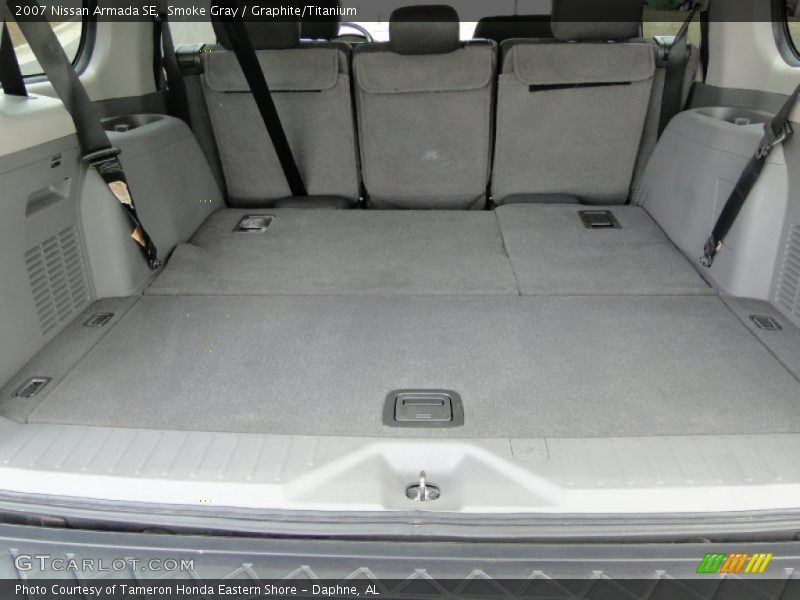  2007 Armada SE Trunk