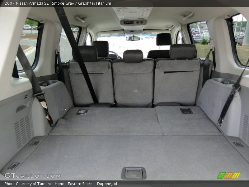  2007 Armada SE Trunk