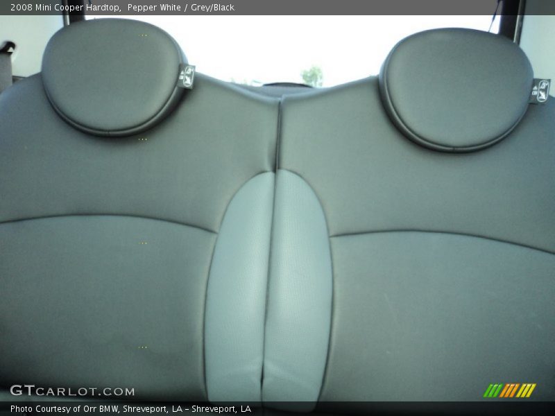 Pepper White / Grey/Black 2008 Mini Cooper Hardtop