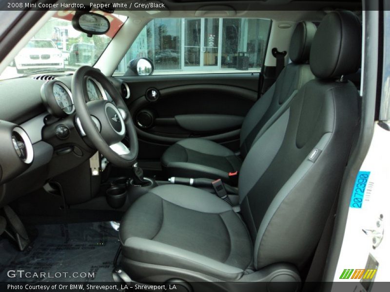Pepper White / Grey/Black 2008 Mini Cooper Hardtop