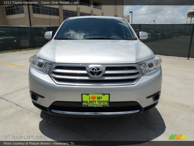 Classic Silver Metallic / Ash 2011 Toyota Highlander