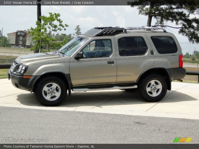  2002 Xterra SE V6 Gold Rush Metallic