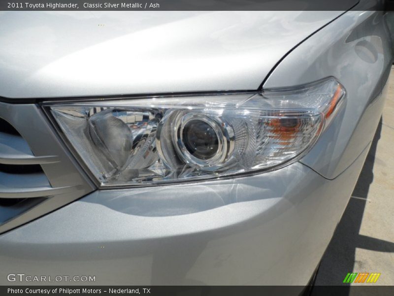 Classic Silver Metallic / Ash 2011 Toyota Highlander
