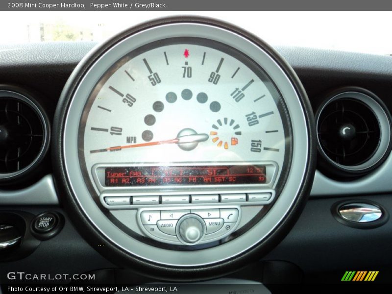 Pepper White / Grey/Black 2008 Mini Cooper Hardtop