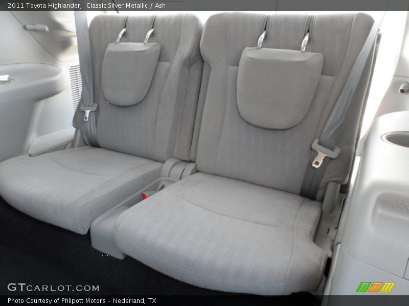  2011 Highlander  Ash Interior
