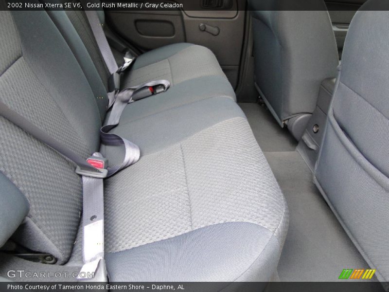 Gold Rush Metallic / Gray Celadon 2002 Nissan Xterra SE V6