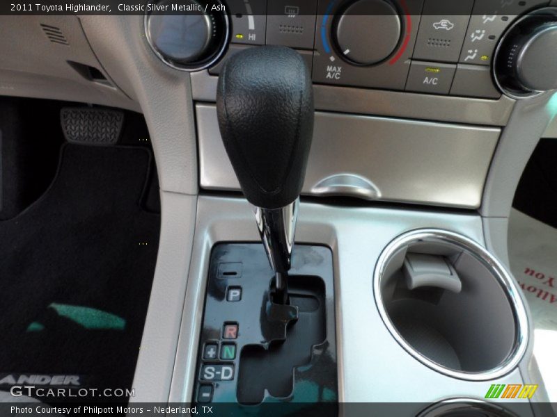  2011 Highlander  6 Speed ECT-i Automatic Shifter