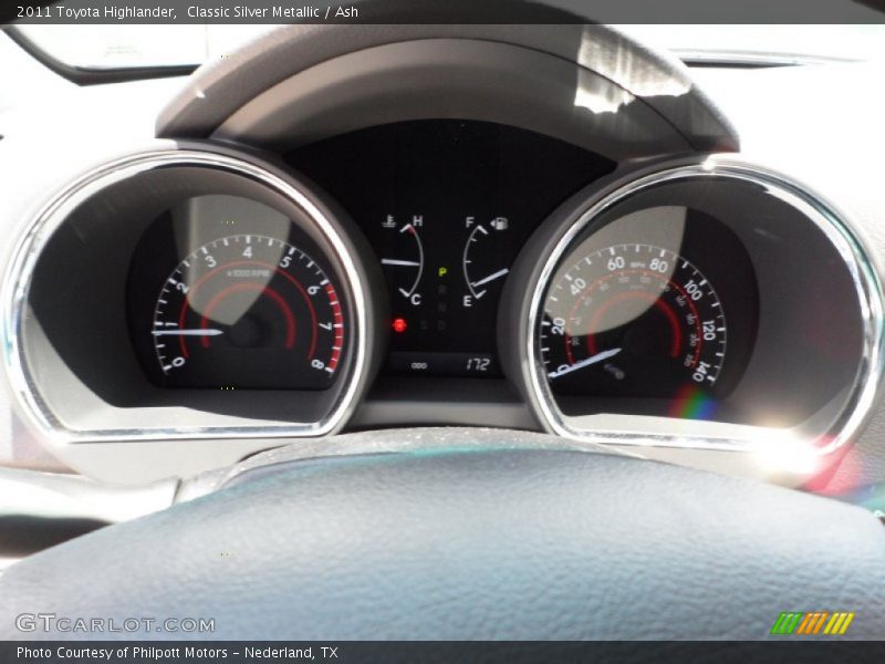  2011 Highlander   Gauges