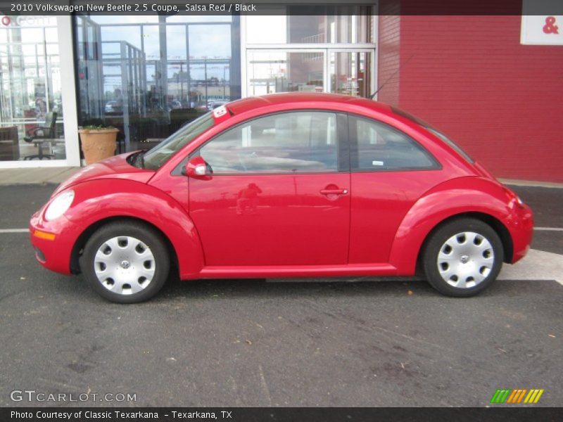 Salsa Red / Black 2010 Volkswagen New Beetle 2.5 Coupe