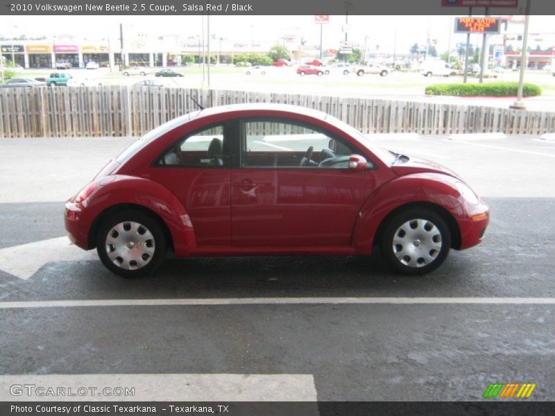 Salsa Red / Black 2010 Volkswagen New Beetle 2.5 Coupe