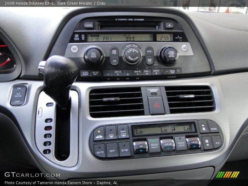 Slate Green Metallic / Gray 2008 Honda Odyssey EX-L