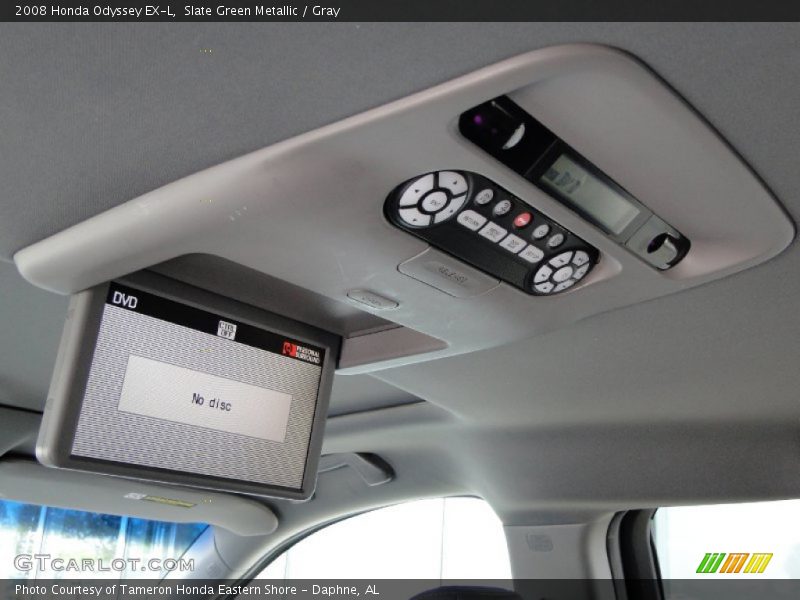 Slate Green Metallic / Gray 2008 Honda Odyssey EX-L