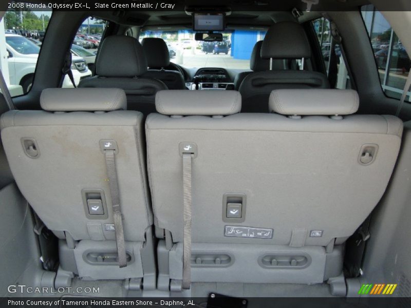 Slate Green Metallic / Gray 2008 Honda Odyssey EX-L
