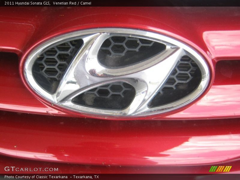 Venetian Red / Camel 2011 Hyundai Sonata GLS