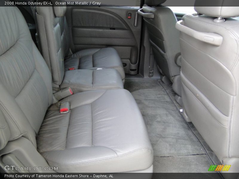 Ocean Mist Metallic / Gray 2008 Honda Odyssey EX-L