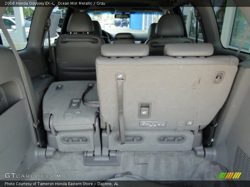 Ocean Mist Metallic / Gray 2008 Honda Odyssey EX-L