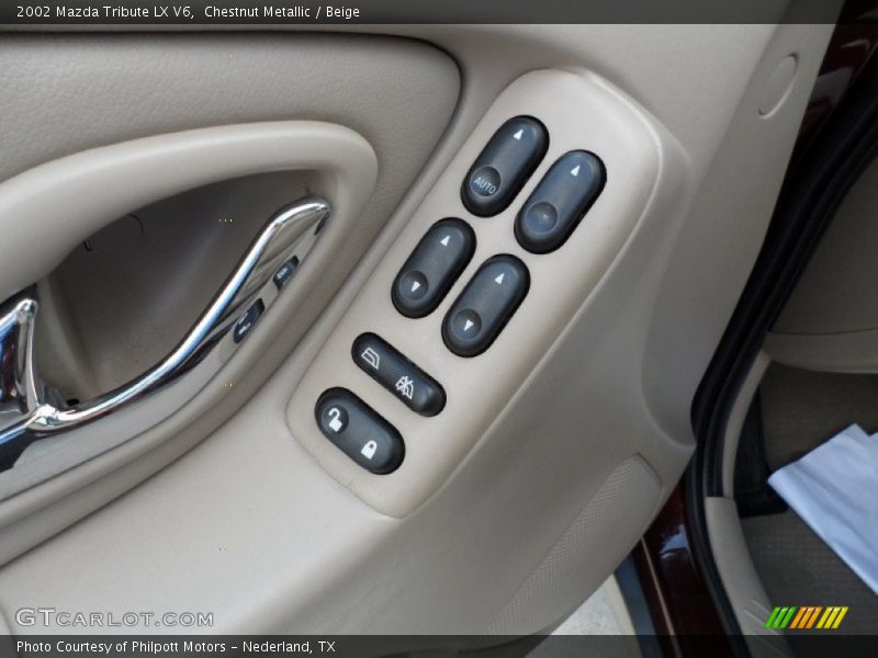 Controls of 2002 Tribute LX V6