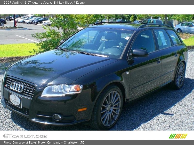 Brilliant Black / Ebony 2007 Audi A4 2.0T quattro Avant
