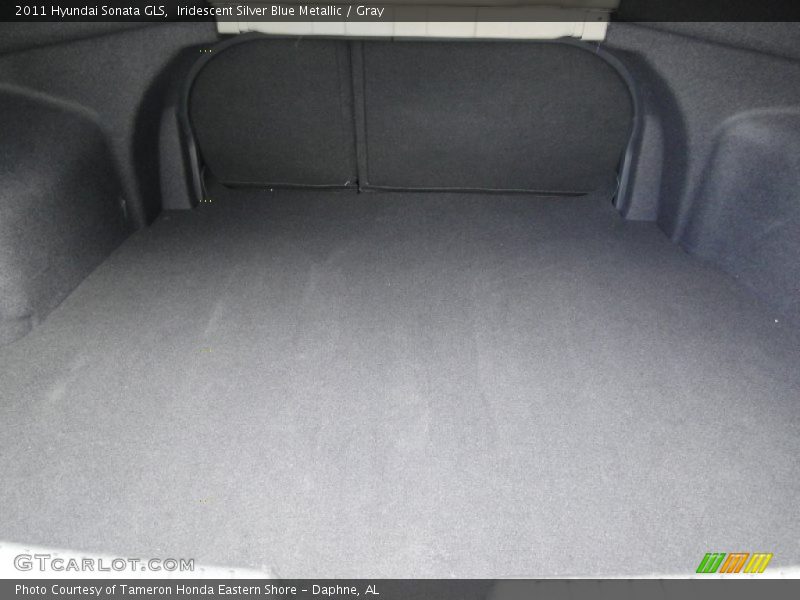 Iridescent Silver Blue Metallic / Gray 2011 Hyundai Sonata GLS