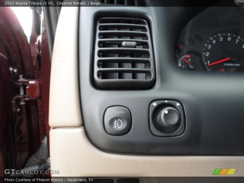 Chestnut Metallic / Beige 2002 Mazda Tribute LX V6