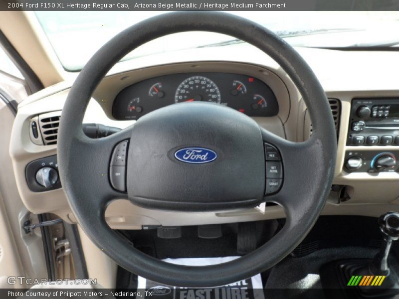  2004 F150 XL Heritage Regular Cab Steering Wheel