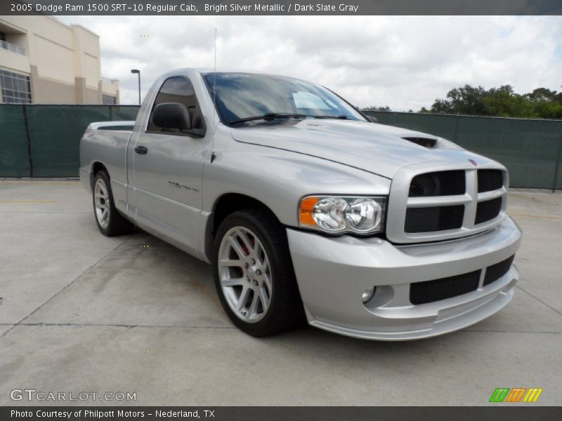Front 3/4 View of 2005 Ram 1500 SRT-10 Regular Cab